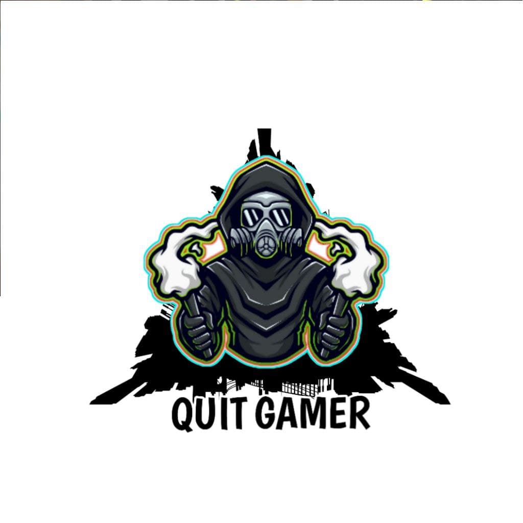 The QUIT GAMER Logo